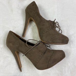 Sam Edelman SE Boutique Racquel‎ Faux Suede Platform Stiletto Heels, size 9